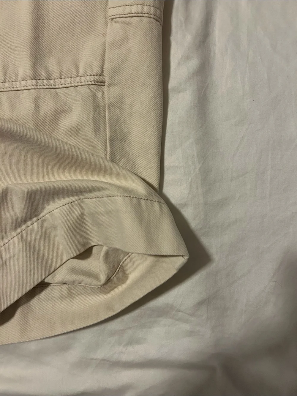 Free People Cream WidJumpsuit